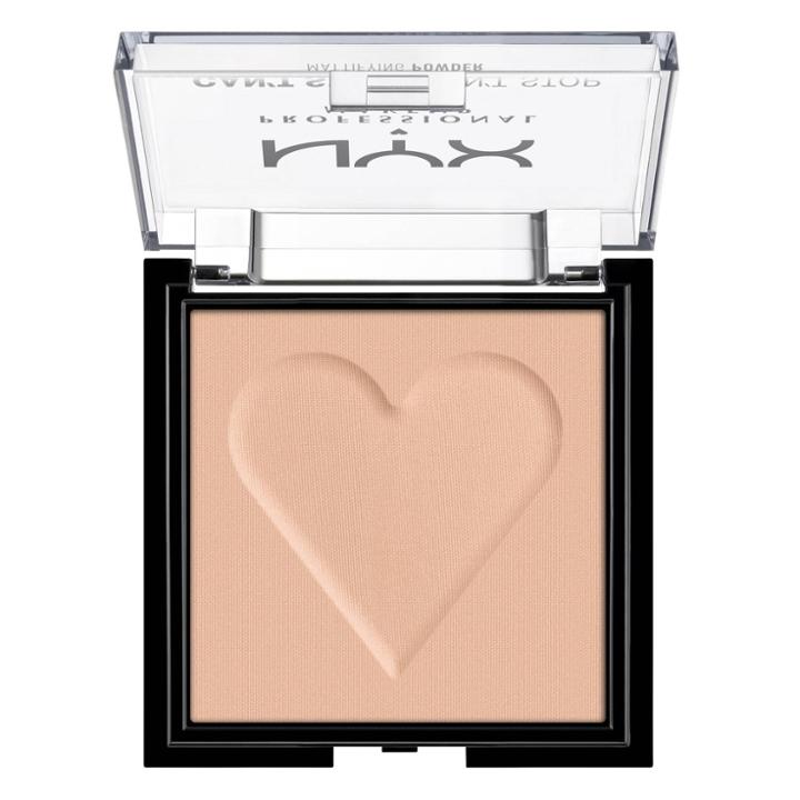 Nyx Professional Makeup Can't Stop Won't Stop Mattifying Pressed Powder - 04 Medium