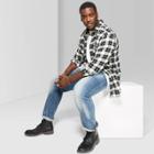 Men's Big & Tall 32 Skinny Fit Mid-rise Destructured Jeans - Original Use Xavier Navy
