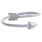 Distributed By Target Women's Sterling Silver Open Arrow Ring -
