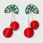 Sugarfix By Baublebar Cherry Drop Earrings - Red, Women's
