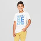Boys' Be Kind Short Sleeve Graphic T-shirt - Cat & Jack White