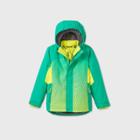 Boys' 3-in-1 System Jacket - All In Motion Green/yellow
