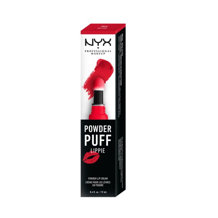 Nyx Professional Makeup Powder Puff Lippie Powder Lip Cream Boys Tears