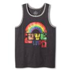 Well Worn Pride Adult Gender Inclusive Love Wins Tank Top - Charcoal Heather 3xlt, Adult Unisex, Size: 3xb