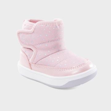 Surprize By Stride Rite Baby Stride Rite Aster Star Boots - Pink