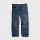 Levi's Toddler Boys' Regular Washed Up Taper Fit Jeans - Medium Denim Wash