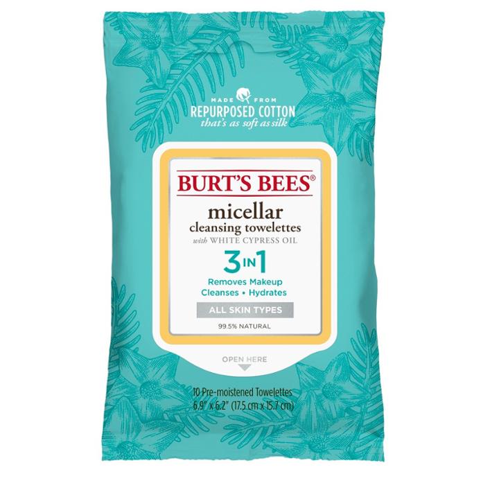 Burt's Bees Micellar Cleansing Towelettes - 10ct, Adult Unisex