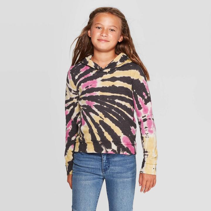 Girls' Tie Dye Hoodie - Art Class Xs, Girl's,