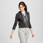 Women's Zip-up Sweatshirt - Mossimo Supply Co. Charcoal (grey)