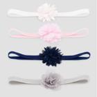 Baby Girls' 4pk Pulmes Headwrap - Just One You Made By Carter's Newborn,
