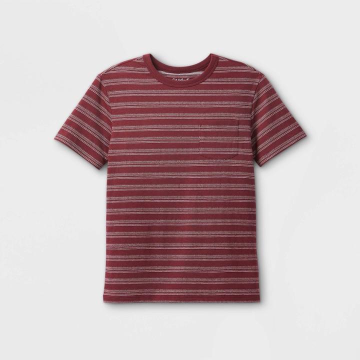 Boys' Striped Short Sleeve T-shirt - Cat & Jack