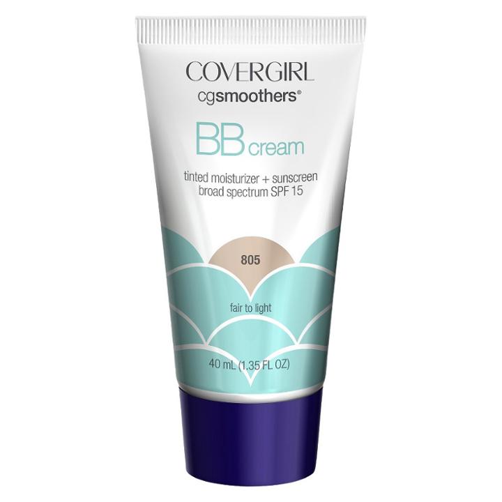 Covergirl Smoothers Spf15 Foundation 805 Light 1.35 Fl Oz, 805 Fair To
