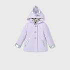 Toddler Girls' Unicorn Fashion Faux Wool Jacket - Cat & Jack Purple/silver