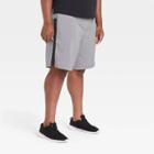 Men's Big &tall 9 Lined Run Shorts - All In Motion Gray