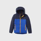 Boys' Packable Down Puffer Jacket - All In Motion Navy/blue