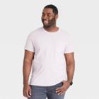 Men's Regular Fit Short Sleeve T-shirt - Goodfellow & Co Violet