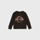 Merch Traffic Toddler Boys' Pink Floyd Fleece Crew Sweatshirt - Black