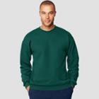 Hanes Men's Big & Tall Ultimate Cotton Sweatshirt - Forest (green)