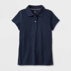 Girls' Polo Shirt Fighter Pilot - Cat & Jack Blue