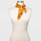 Women's Paisley Printed Cotton Bandana - Universal Thread Gold