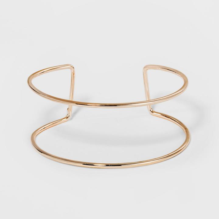Target Double Wire Row Bangle - A New Day Rose Gold