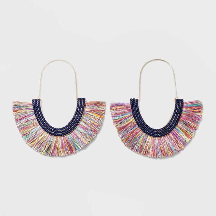 Sugarfix By Baublebar Festive Fringe Earrings, Women's,