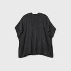 Women's Kimono Jacket Ruana - Universal Thread Black