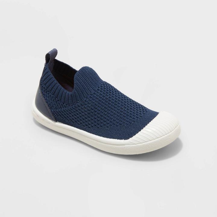 Toddler Corey Slip-on Sneakers - Cat & Jack Navy Blue
