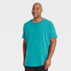 Men's Big & Tall Supima Cotton T-shirt - All In Motion Turquoise