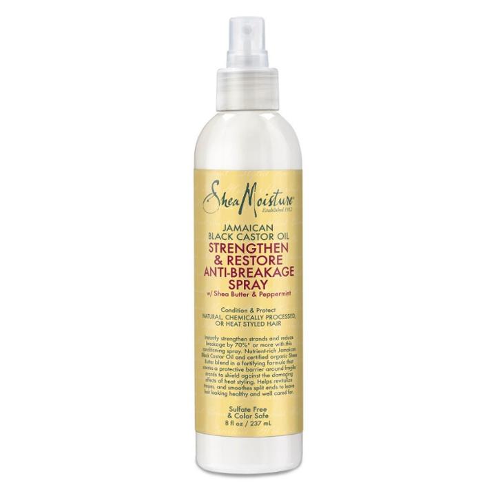 Sheamoisture Jamaican Black Castor Oil Strengthen & Restore Anti-breakage Spray