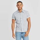 Men's Standard Fit Short Sleeve Novelty Button-down Shirt - Goodfellow & Co