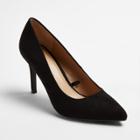 Women's Gemma Pointed Toe Pumps - A New Day Black