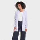 Women's Essential Open-front Cardigan - A New Day Lavender