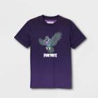 Boys' Fortnite Short Sleeve Graphic T-shirt - Purple