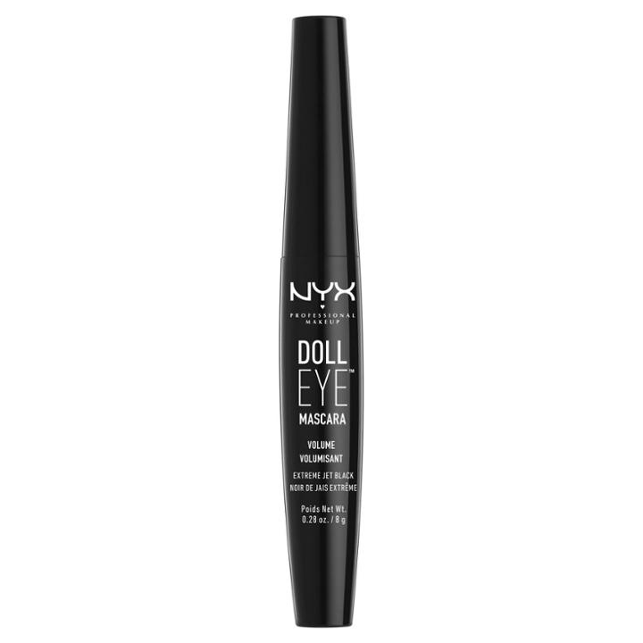 Nyx Professional Makeup Doll Eye Mascara Volume Black - 0.28oz, Doll Eye Black