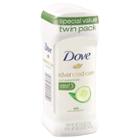 Dove Advanced Care Cool Essentials Antiperspirant 2.6 Oz, Twin Pack