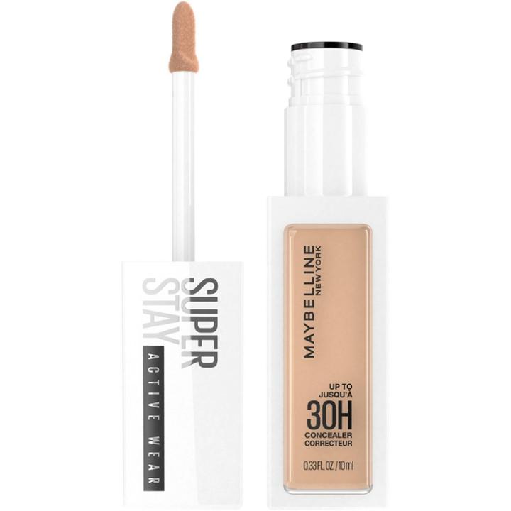 Maybelline Super Stay Active Wear Liquid Concealer, Up To 30hr Wear - 25