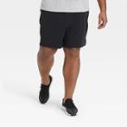 Men's Big & Tall Stretch Woven Shorts - All In Motion Black