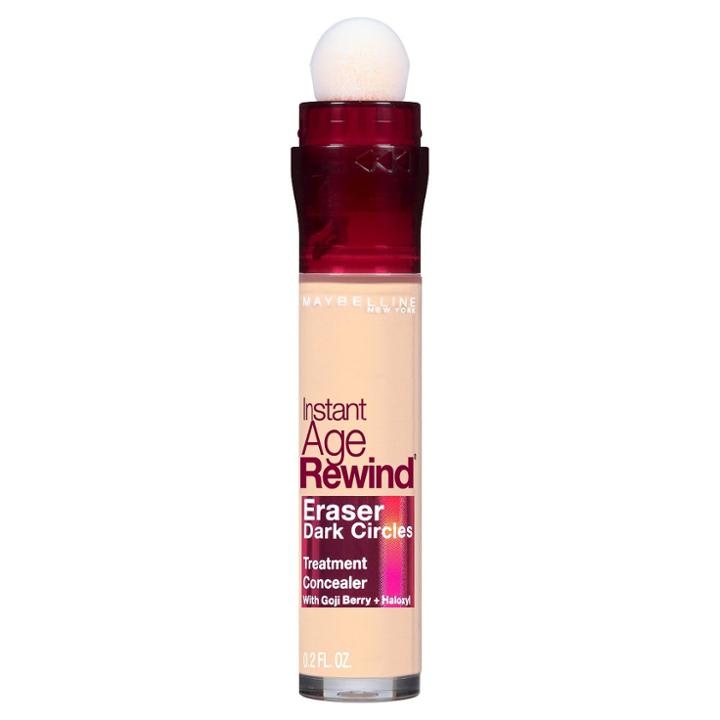 Maybelline Instant Age Rewind Eraser Dark Circles Treatment Concealer 20 Light 0.2 Fl Oz,