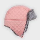 Toddler Girls' Diamond Trapper Hats - Cat & Jack Coral Pink