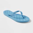 S Shower Flip Flop Blue - Room Essentials