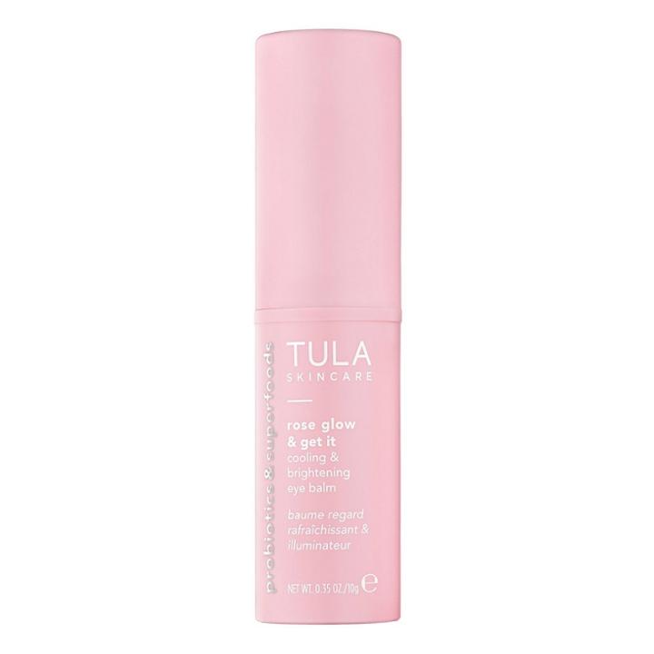 Tula Skincare Rose Glow & Get It Cooling & Brightening Eye Balm - 0.35oz - Ulta Beauty