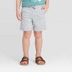 Toddler Boys' Knit Pull-on Shorts - Cat & Jack Gray 12m, Toddler Boy's