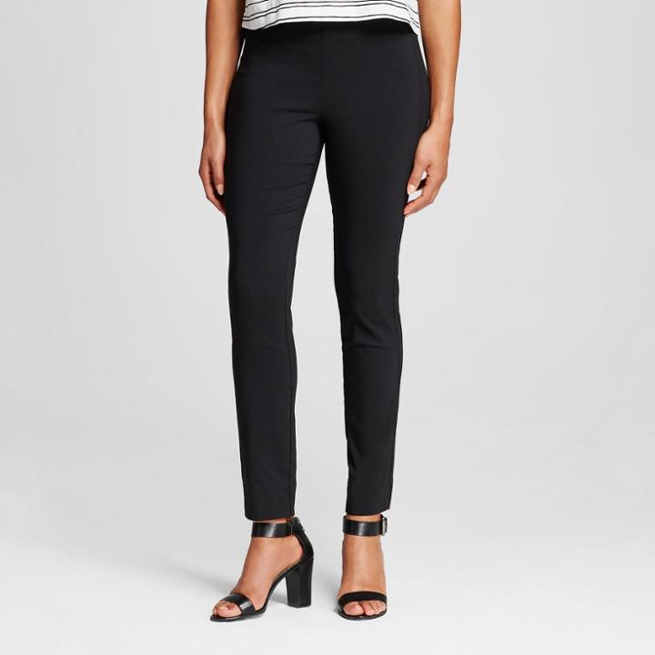 Women's Skinny Ankle Pants - Who What Wear Black