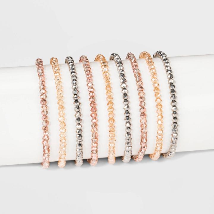 Stretch Bracelet 9pc - A New Day