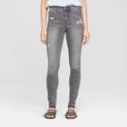 Target Women's High-rise Released Hem Skinny Jeans - Universal Thread Black Wash