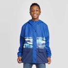 Boys' Colorblock Camo Rain Coats And Jackets - Cat & Jack Blue Xs, Boy's,