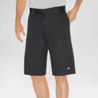 Dickies Men's Big & Tall Relaxed Fit Twill 13 Multi-pocket Work Shorts- Black