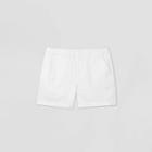 Women's 5 Clean Chino Shorts - A New Day White