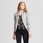 Women's Cable Knit Cocoon Cardigan - Mossimo Supply Co. Gray